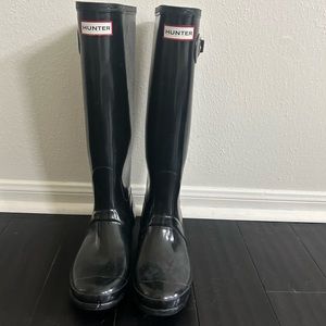 Hunter Glossy Rain Boots